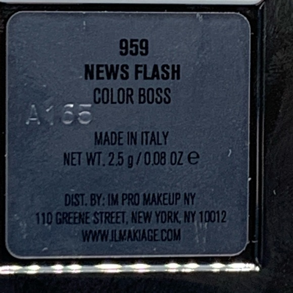 New Unopened IL Makiage Color Boss Eyeshadow Eye Color 959 Newsflash - Picture 4 of 5
